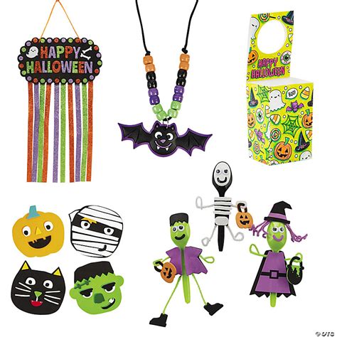 Super Halloween Craft Assortment 60 Pc Oriental Trading