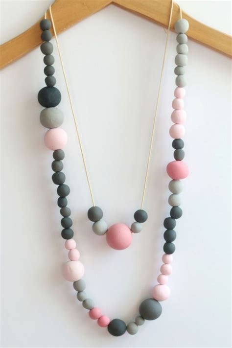 30 Easy Diy Polymer Clay Beads Ideas 25 Clay Bead Necklace Beaded