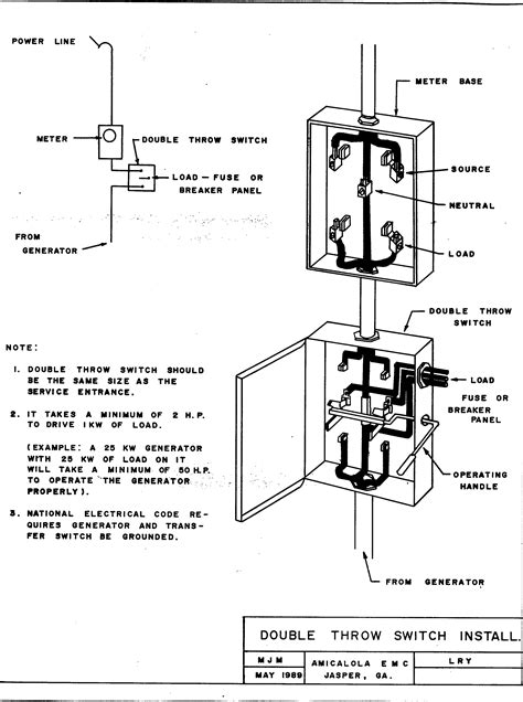 Double Throw Safety Switch Wiring Diagram Uploadled