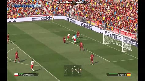 Poland will be without holding midfielder grzegorz krychowiak after he was sent off against slovakia, while spain are. Spain vs Poland - PES2015 - 2nd Eurocup in England - YouTube
