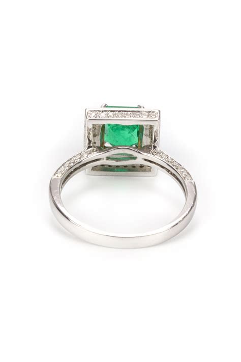 Asscher Cut Emerald Ring John Pye Luxury Assets