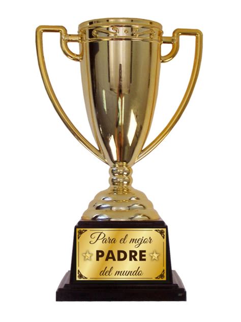 C010 Trofeo Mejor Padre Solo Recuerdos