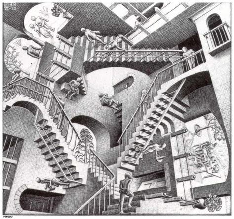 Mc Escher Impossible Mathematical Art Math Central