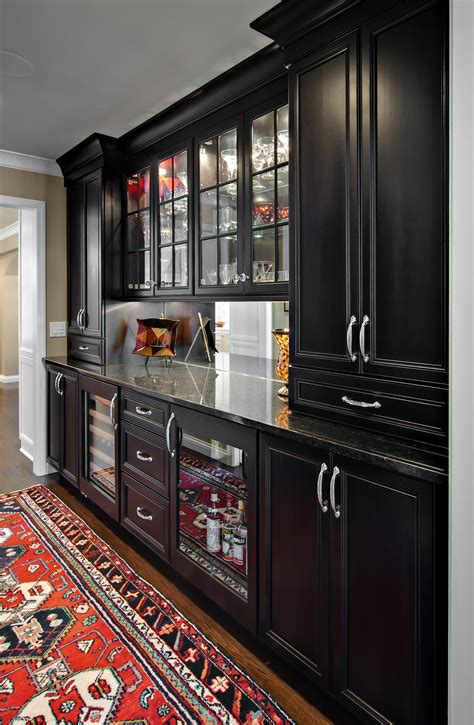 Custom Cabinetry Has Built In Buffet Perfect For Gatherings Boyer