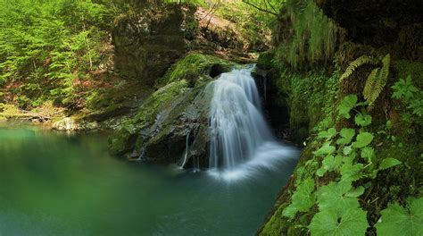 Emerald Waterfall Photograph By Davorin Mance Fine Art America