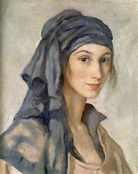 Self Portrait Zinaida Serebriakova Portrait Painting