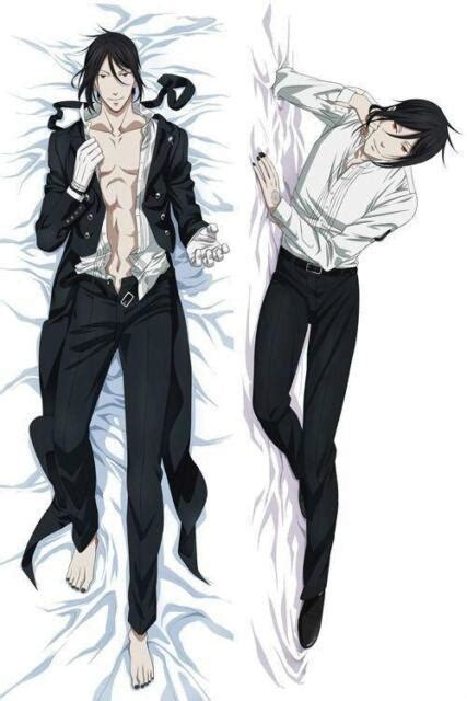Anime Dakimakura Black Butler Sebastian Michaelis Hugging Body Pillow Case Cover Ebay
