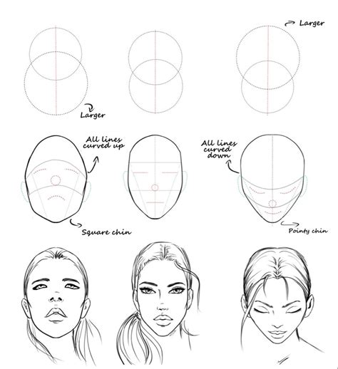 The Art Of Drawing Gorgeous Faces I Draw Fashion Academy Portrait Au