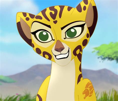 Fuli Is The Tritagonist Of The Disney Junior Show The Lion Guard She