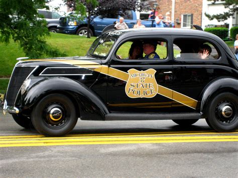 Vintage Michigan State Police Car Old School State Police Flickr