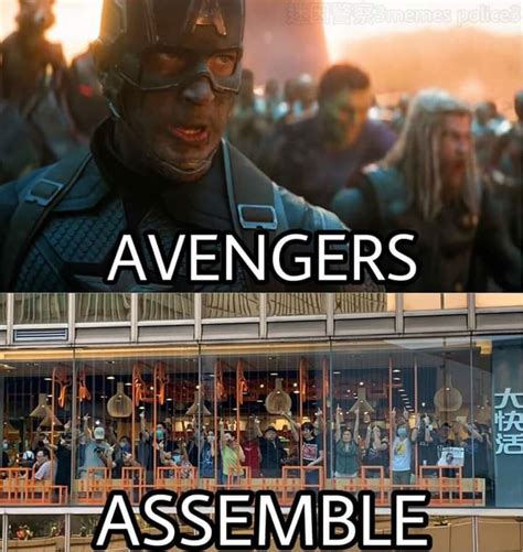 Avengers Assemble Creditmemes Police2 Rhongkong