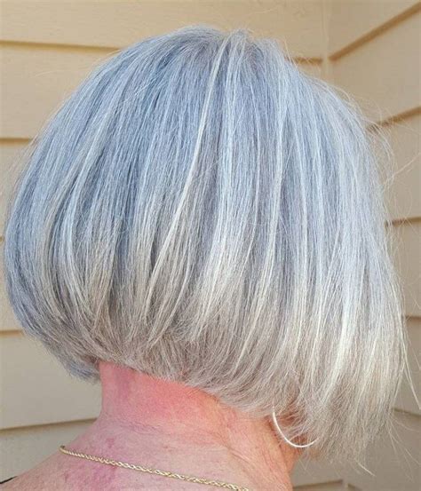 60 Gorgeous Gray Hair Styles Short Bob Hairstyles Short Hair Styles