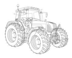 Image result for fendt tractor drawing pencil art in 2019. trekker kleurplaat fendt - 28 afbeeldingen