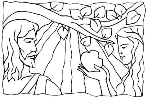 Feel free to print and color from the best 38+ garden of eden coloring pages at getcolorings.com. Adam and Eve Broke Commandment of God in Garden of Eden ...