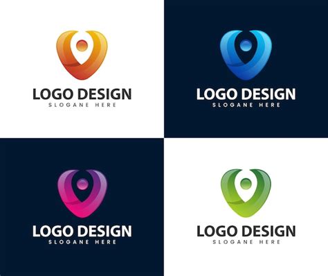 Premium Vector Letter V Logo Design With Dot