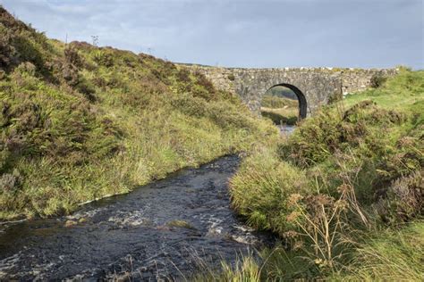Fairy Bridge And Stream In Scotland Isle Of Skye Stock Photo Image Of
