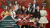 Jurados de Factor X hablan sobre el regreso del programa - YouTube