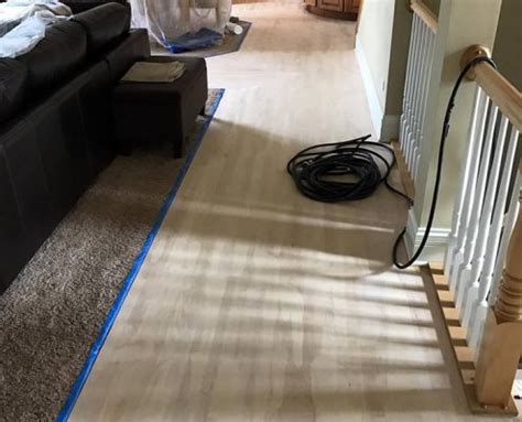 Flawless hardwood floor refinishing in chicago and suburbs. South Barrington Dustless Sanding with Bona DCS - Tom ...
