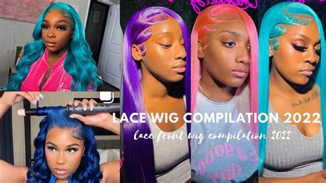 Lace Front Wig Installation Compilation Youtube