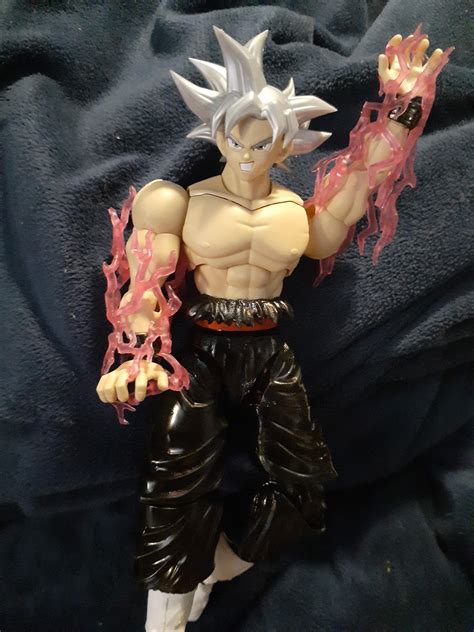 My Mastered Ultra Instinct Goku Black Figure Rise Custom Build W