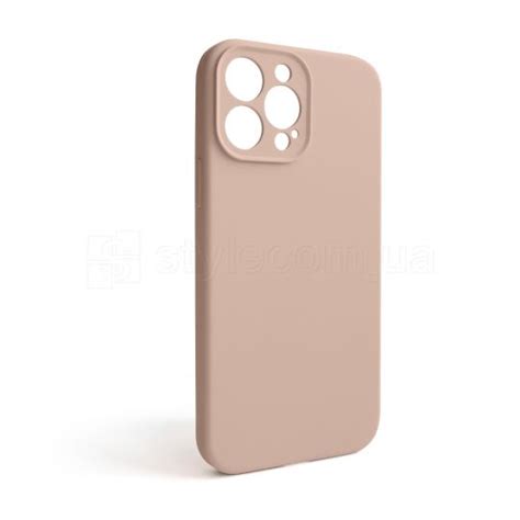 Чохол Full Silicone Case для Apple iPhone 13 Pro Max nude 19 закрита