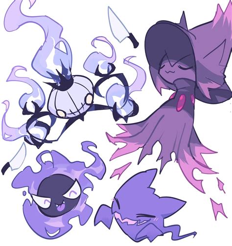 Charamells On Twitter Cute Pokemon Pictures Ghost Type Pokemon
