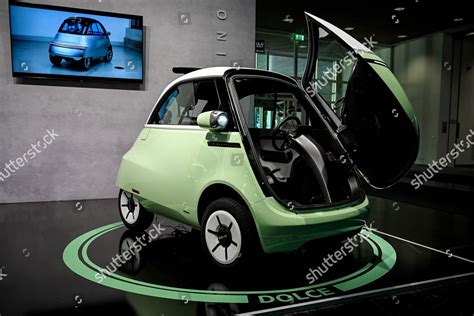 Microlino 20 Electric Bubble Car On Editorial Stock Photo Stock Image