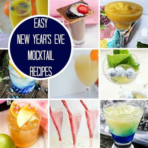 Easy New Years Eve Party Mocktails Operation 40k