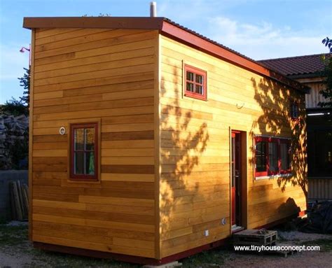 Tiny House Concept Micro Maison Sédentaire Et Déplacable Homify