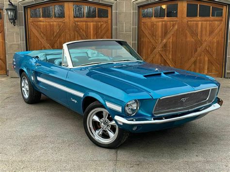 No Reserve 1968 Mustang California Special Cs Convertible Restomod