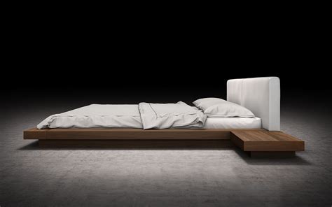 Worth Bed Leather Platform Bed Modern Bed Modern Platform Bed