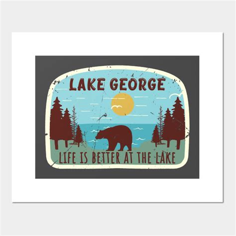 Vintage Lake George Lake George Posters And Art Prints Teepublic