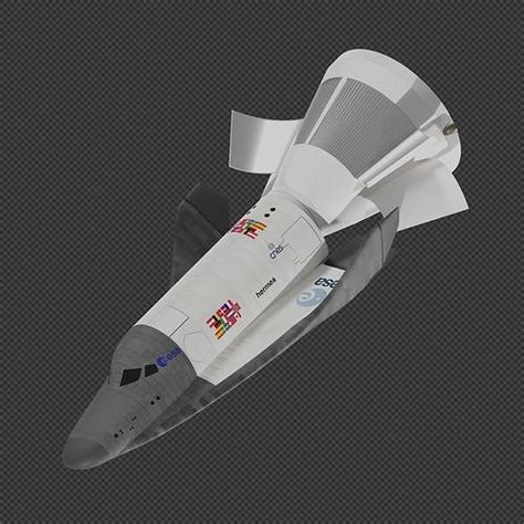 Esa Hermes Spaceplane 3d Model Cgtrader