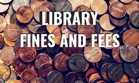 Library Fines And Fees