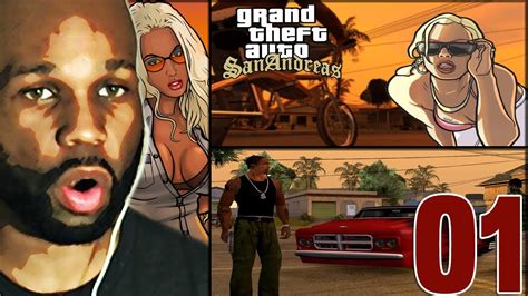 Grand Theft Auto San Andreas Gameplay Walkthrough Part 1 Lets Play