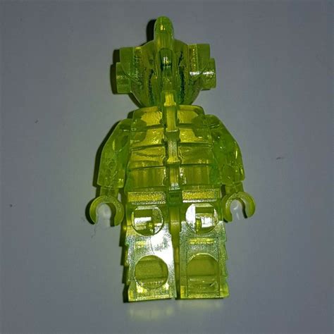 Lego Sea Tron Space Alien Prototype Trans Clear Minifigure Minifigure