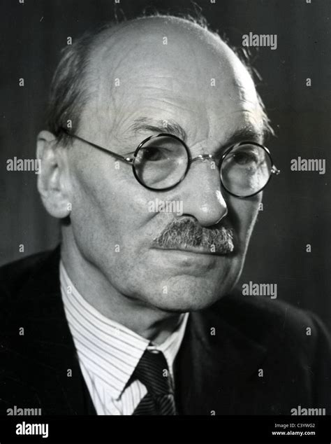 Clement Attlee 1883 1967 As British Labour Prime Minister In 1946