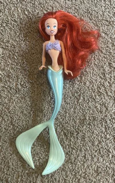 disney store the little mermaid ariel poseable doll with outfit new 56 25 picclick