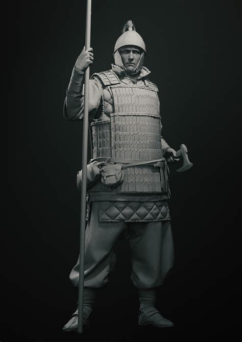 Vitaly Tyukin - My concept of a medieval Slavic warrior