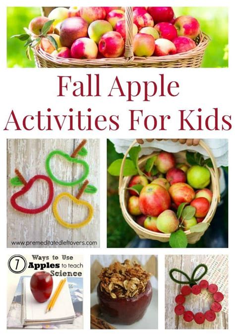 You Can Do Many Crafts And Fun Activities With Apples Or About Apples