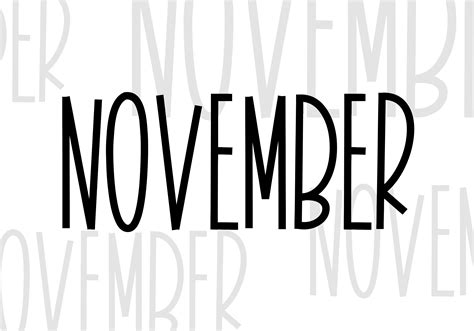 November A Tall Handwritten Font