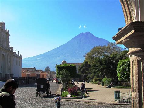 Volcano Guatemala City Photograph By Ted Pollard Fine Art America