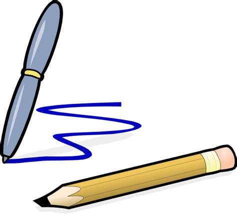 Pen And Pencil Clip Art At Vector Clip Art Online Royalty