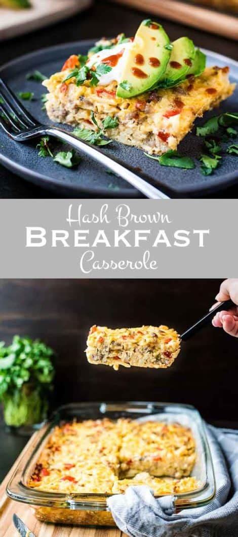 Overnight Hash Brown Breakfast Casserole Renee Nicoles Kitchen