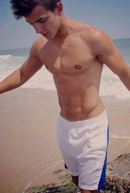 Shirtless Male Hunk Athletic Muscular Dude Beefcake Beach Jock Photo X D Picclick Uk