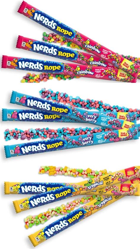Nerds Rope Rainbow Tropical And Very Berry Sugar Station®