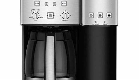 Cuisinart SS-15 12-Cup Coffee Maker & Single-Serve Brewer, Stainless Certified Refurbished