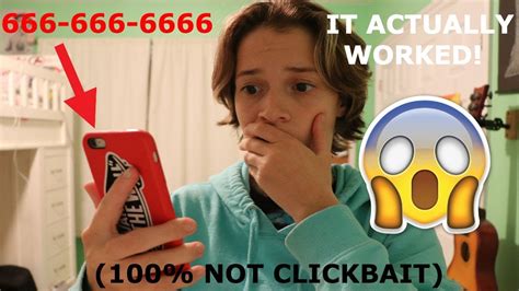 Calling The Scariest Phone Numbers On The Internet And Johnny Orlando