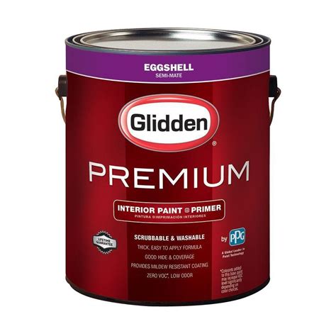 Glidden Premium 1 Gal Base 1 Eggshell Interior Paint Gln6011n 01 The