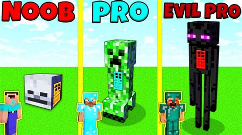 Minecraft Battle Noob Vs Pro Vs Evil Pro Monster House Build